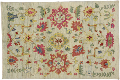 6 x 10 Oushak Rug 60759