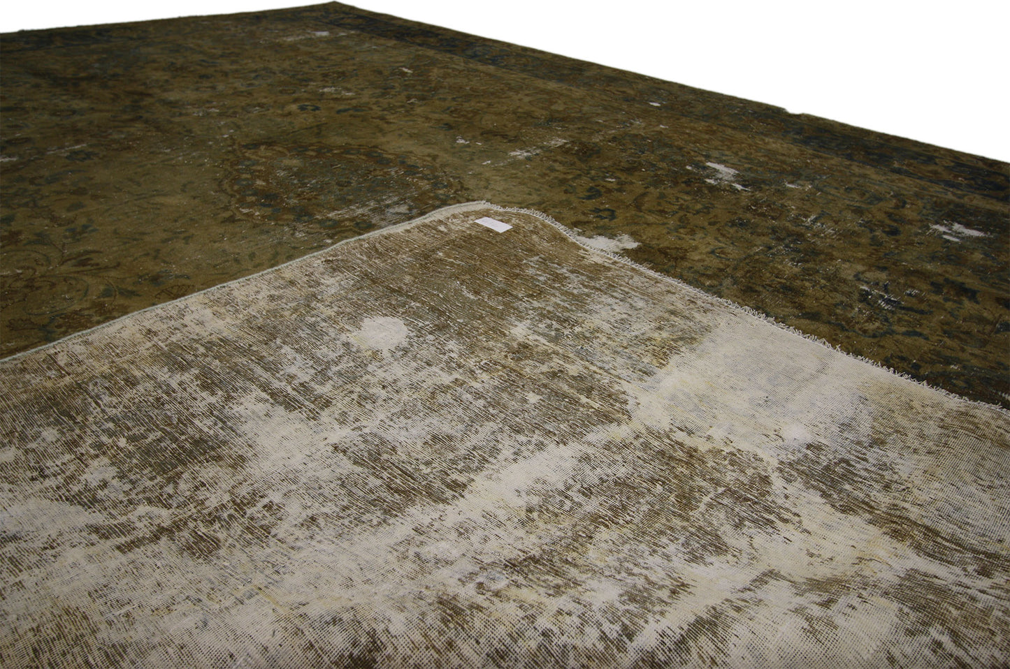9 x 12 Vintage Overdyed Rug 60761