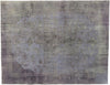 9 x 12 Vintage Distressed Overdyed Rug 60773