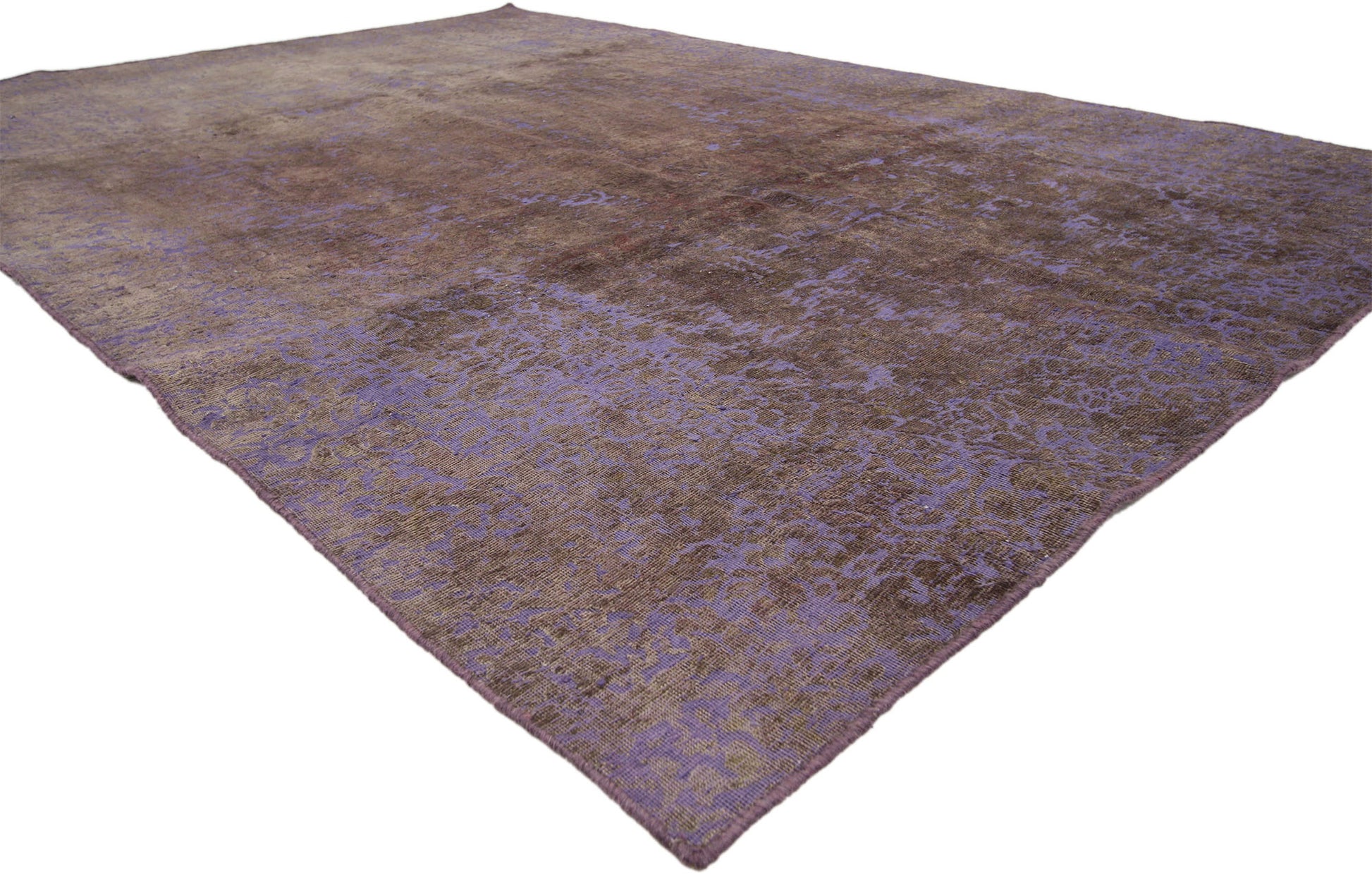 7 x 10 Vintage Overdyed Rug 60777
