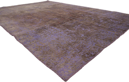 7 x 10 Vintage Overdyed Rug 60777