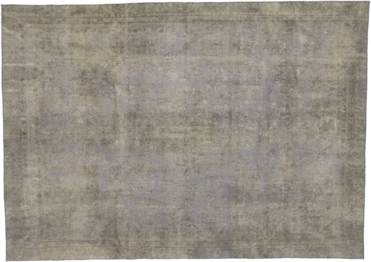 8 x 11 Vintage Turkish Overdyed Rug 60780
