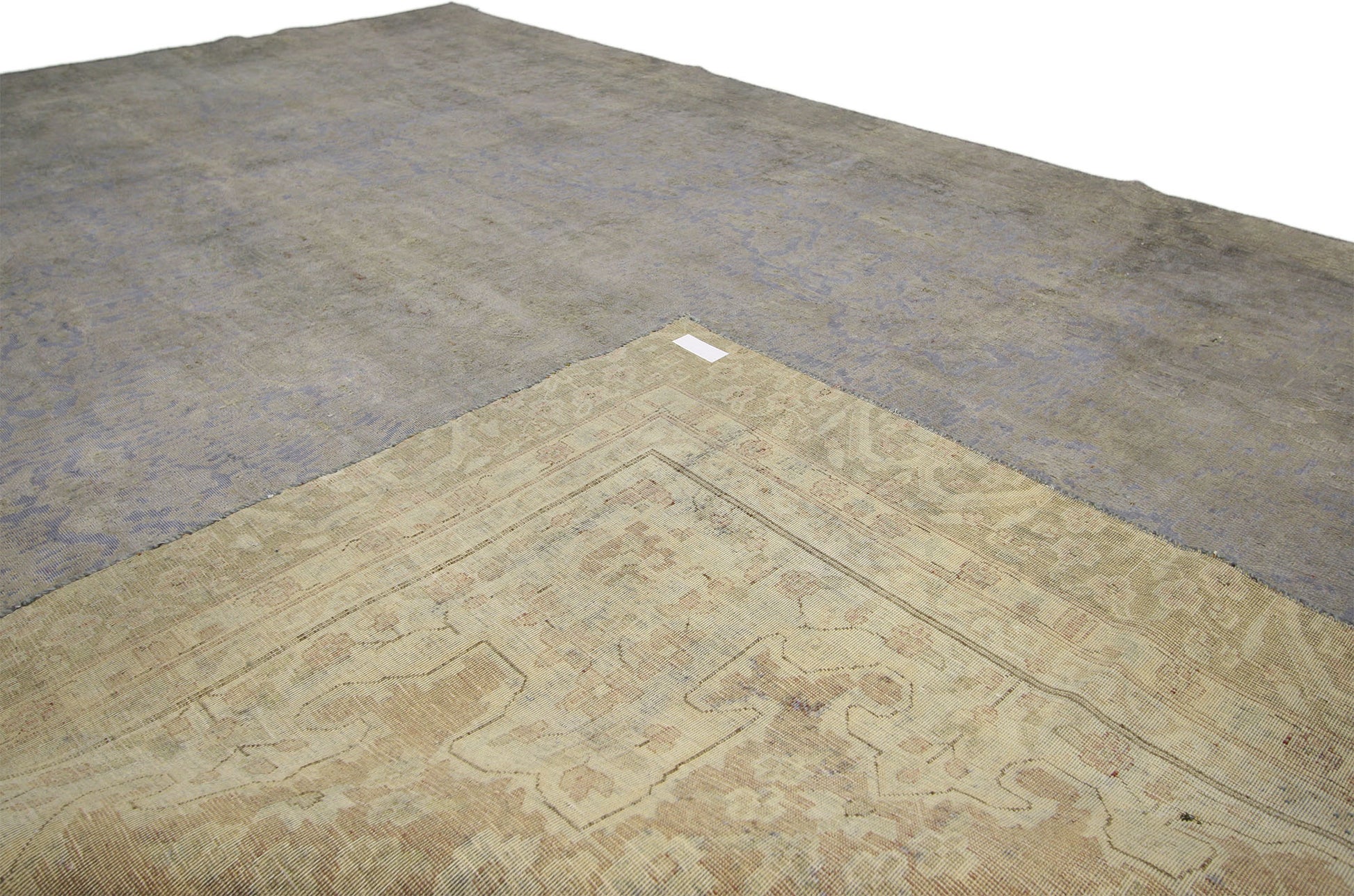 8 x 11 Vintage Turkish Overdyed Rug 60780