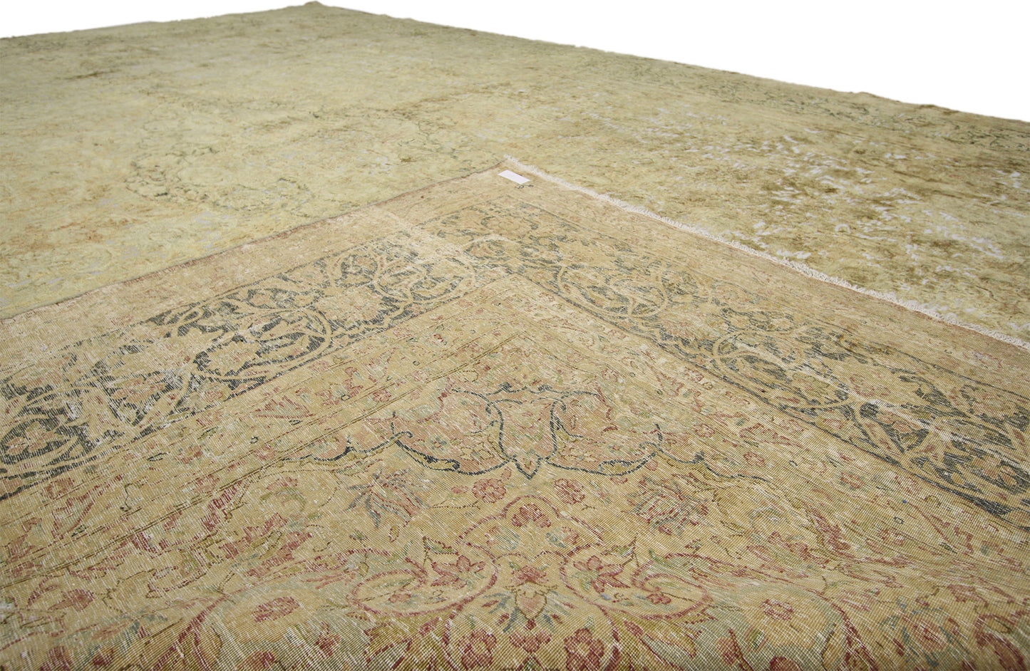 12 x 15 Vintage Overdyed Rug 60788