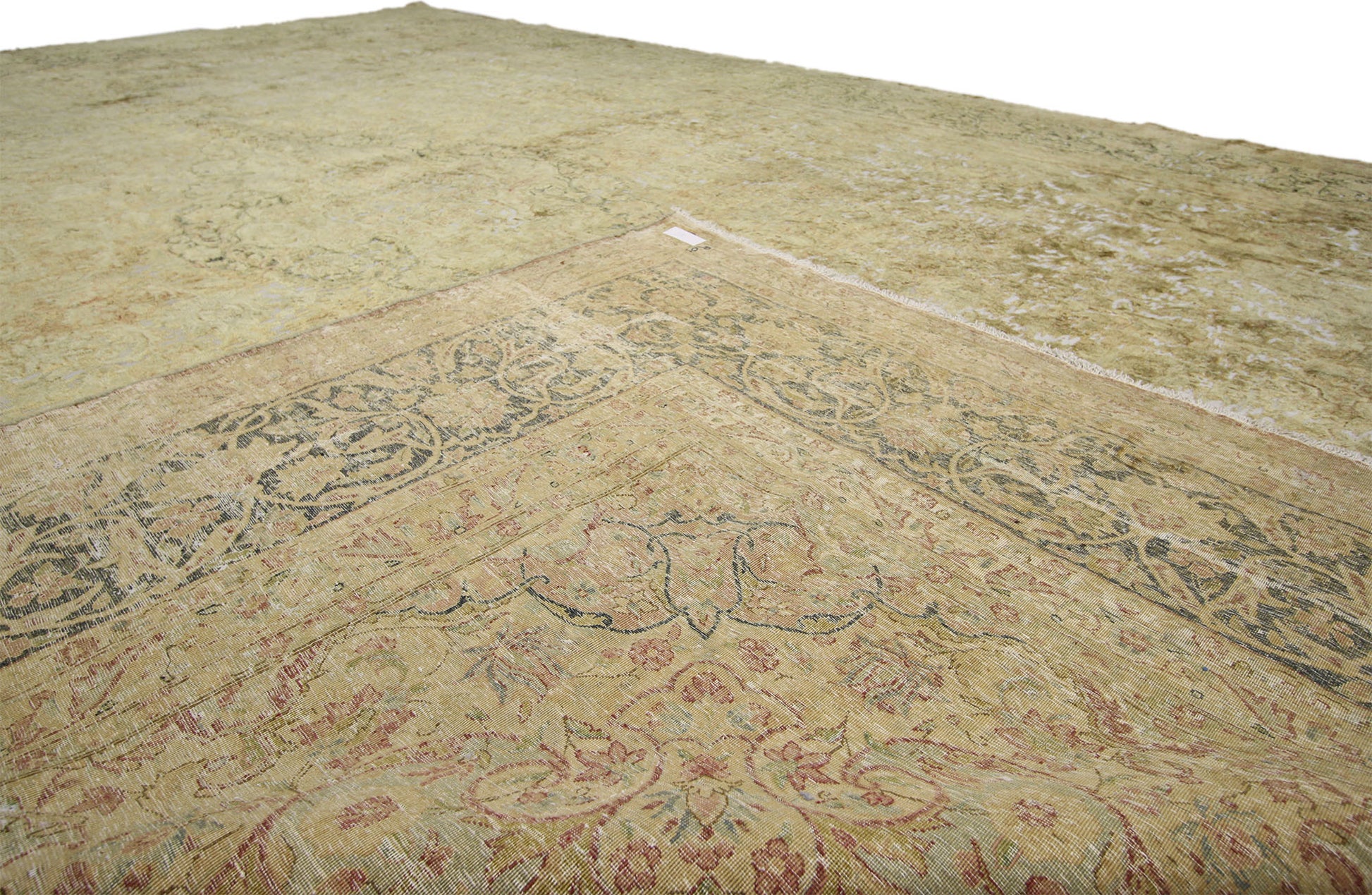 12 x 15 Vintage Overdyed Rug 60788