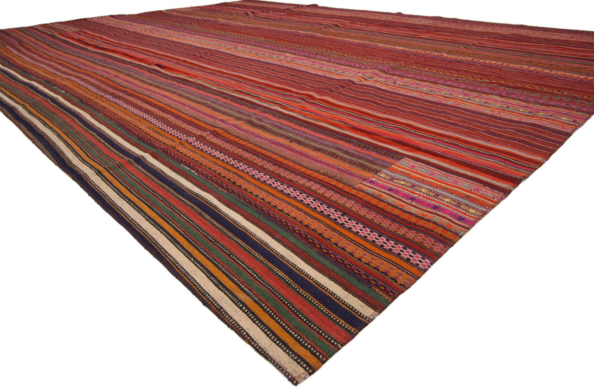 12 x 15 Vintage Kilim Rug 60793