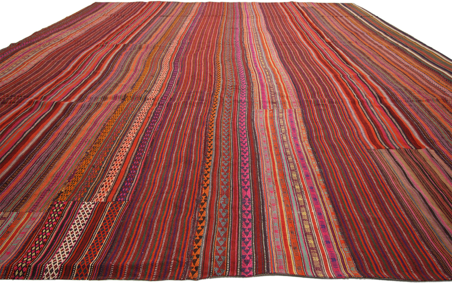 12 x 15 Vintage Kilim Rug 60793
