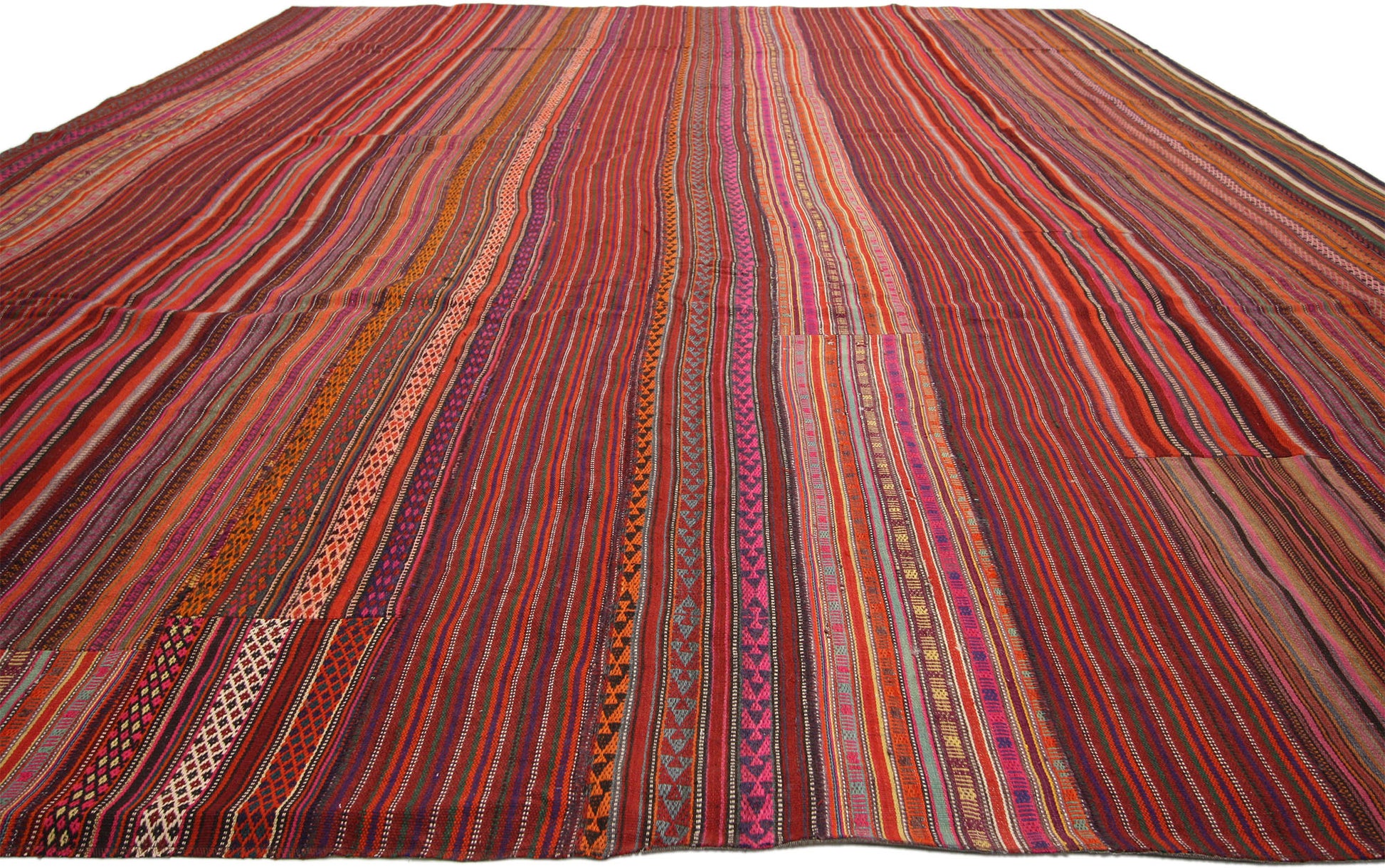 12 x 15 Vintage Kilim Rug 60793