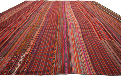 12 x 15 Vintage Kilim Rug 60793