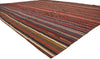 12 x 15 Vintage Turkish Striped Kilim Rug 60796