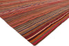 13 x 15 Vintage Turkish Striped Kilim Rug 60807