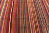 13 x 15 Vintage Turkish Striped Kilim Rug 60807