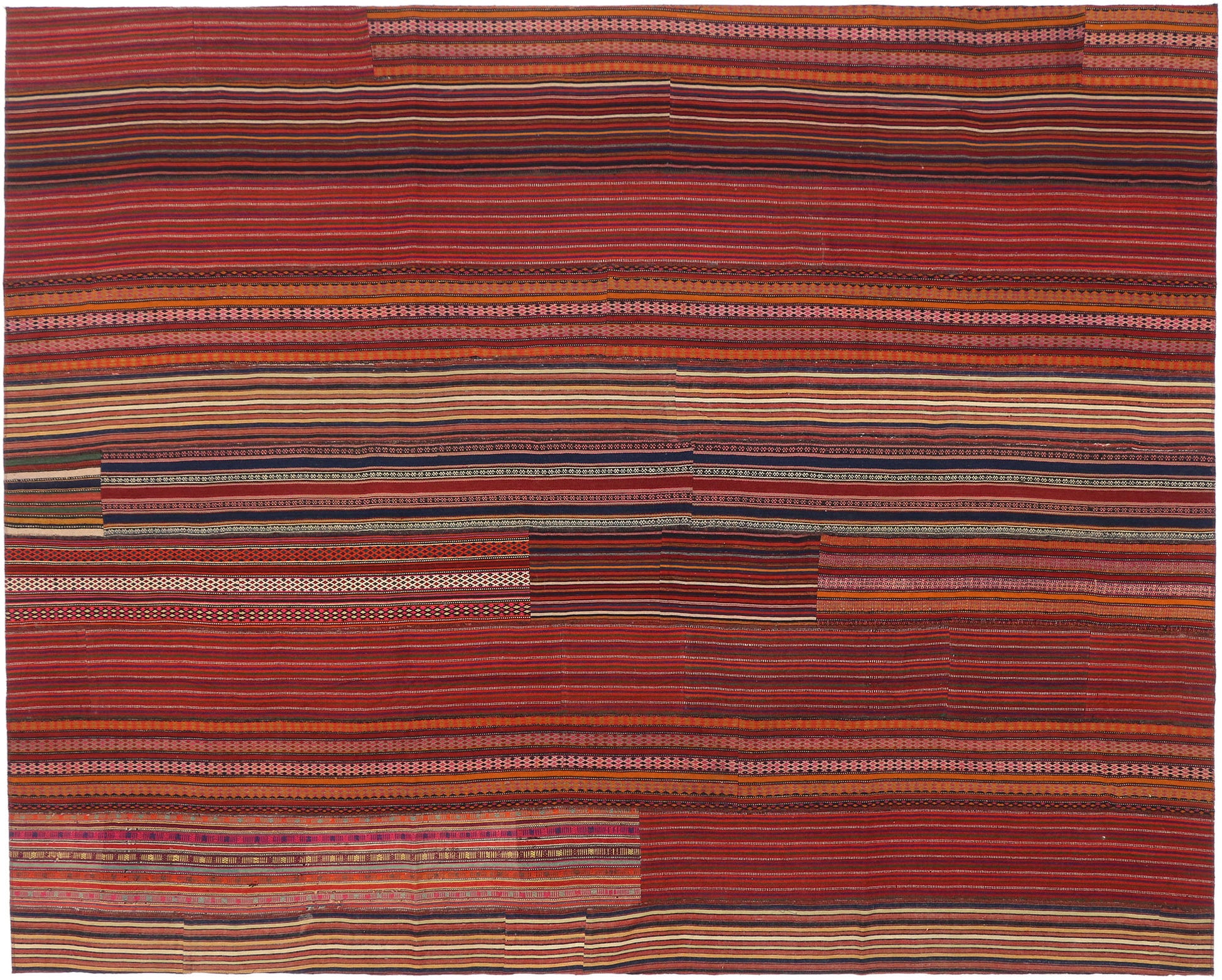 9 x 11 Vintage Kilim Rug 60808