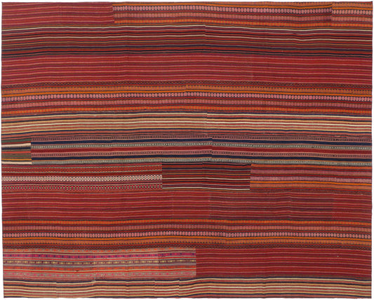 9 x 11 Vintage Kilim Rug 60808