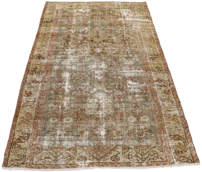 3 x 5 Antique Persian Hamadan Rug 60817