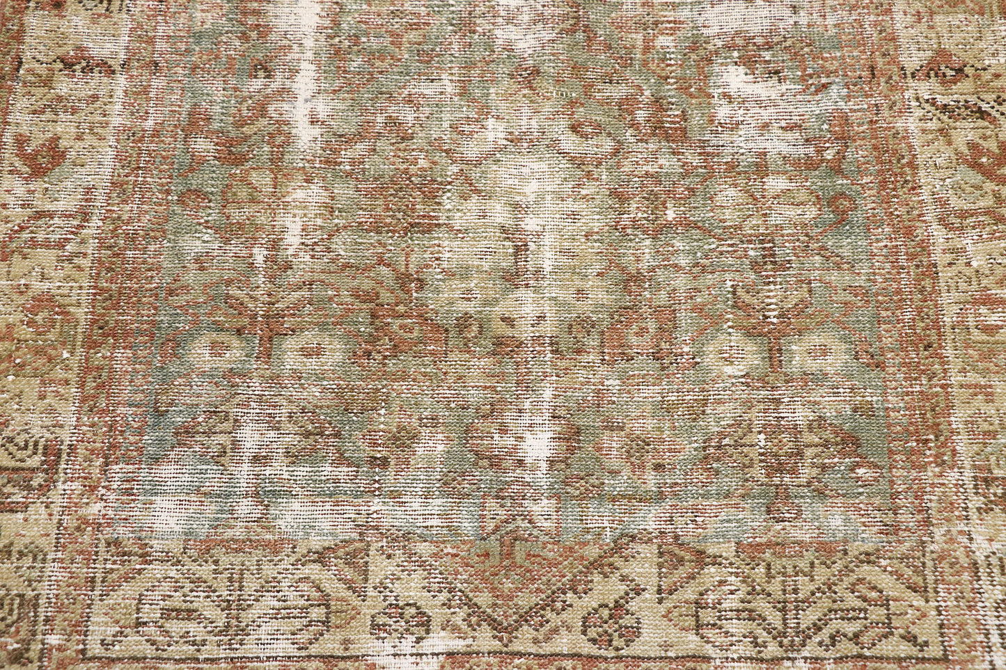 3 x 5 Antique Persian Hamadan Rug 60817