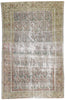 4 x 6 Antique Persian Senneh Boteh Rug 60818