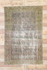 4 x 6 Antique Persian Senneh Boteh Rug 60818