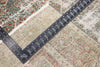 4 x 6 Antique Persian Senneh Boteh Rug 60818