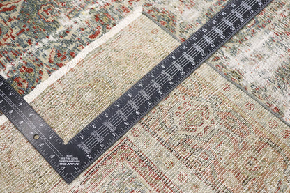4 x 6 Antique Persian Senneh Boteh Rug 60818