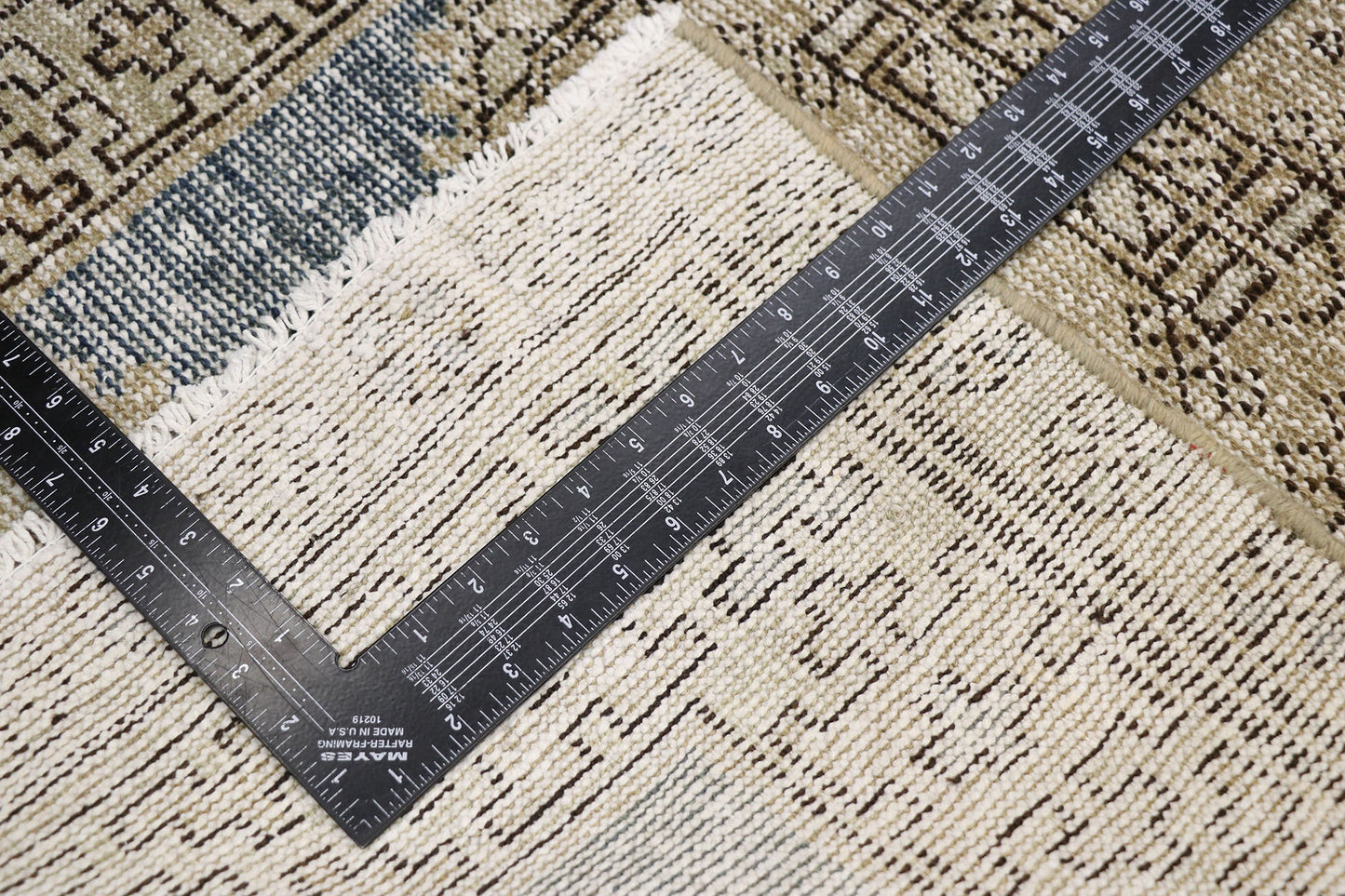 3 x 13 Antique Persian Mahal Runner 60820