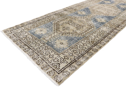 3 x 13 Antique Persian Mahal Runner 60820
