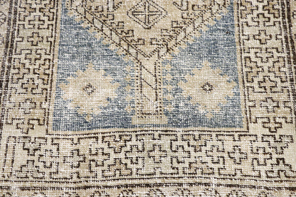 3 x 13 Antique Persian Mahal Runner 60820