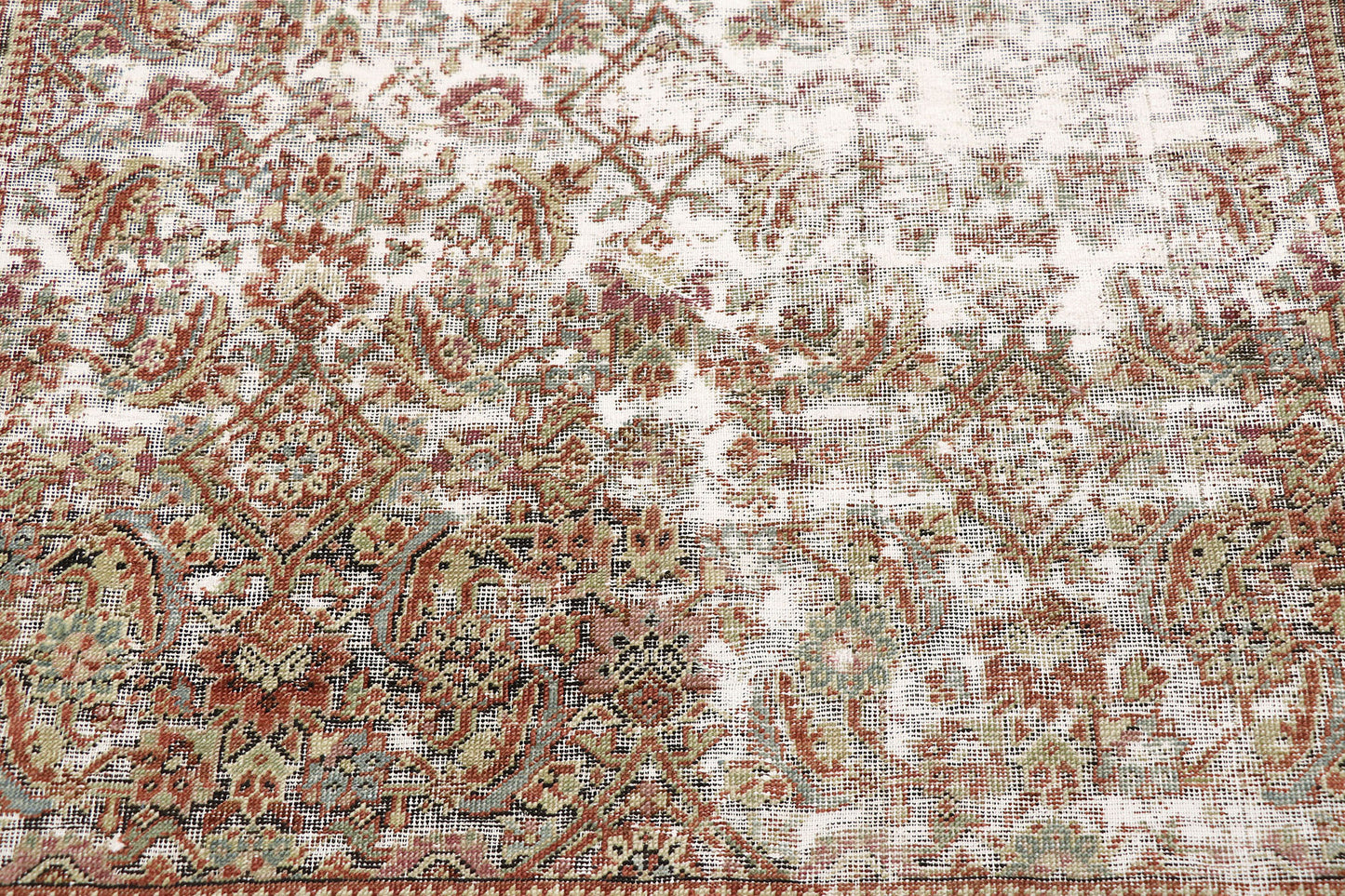 4 x 10 Antique Persian Mahal Rug 60822
