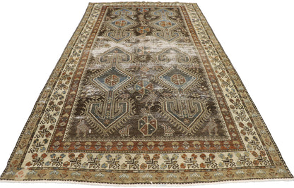5 x 10 Antique Persian Malayer Rug 60825