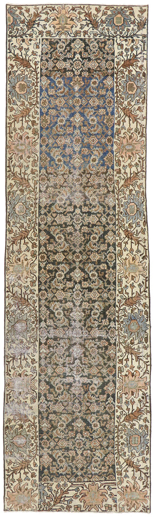 3 x 11 Antique Persian Malayer Runner 60826