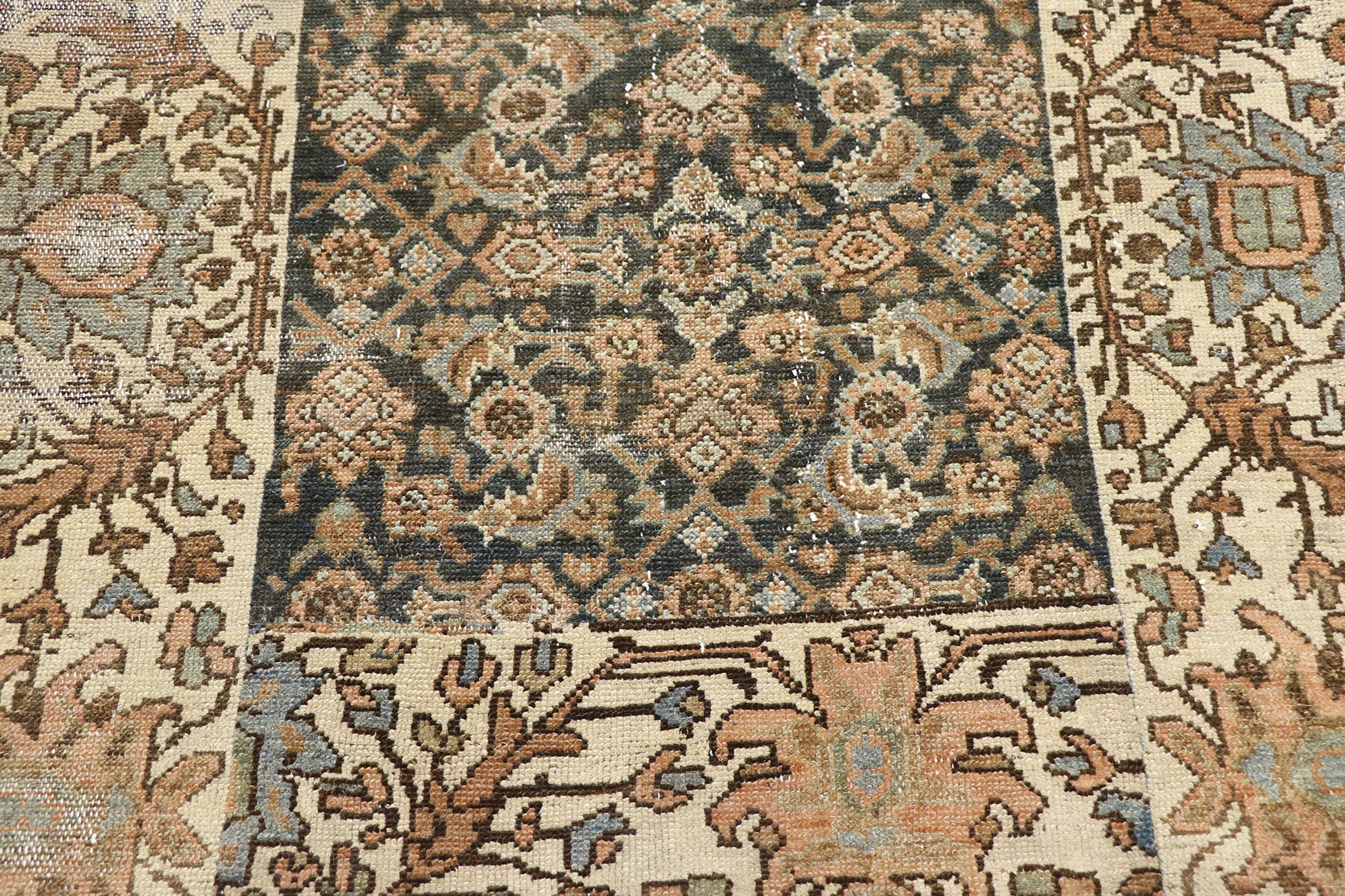 3 x 11 Antique Persian Malayer Runner 60826