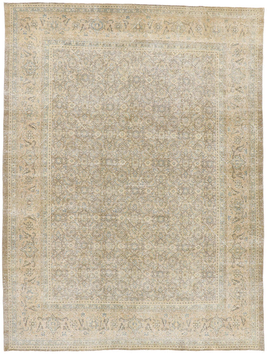 9 x 12 Antique Persian Mahal Rug 60827