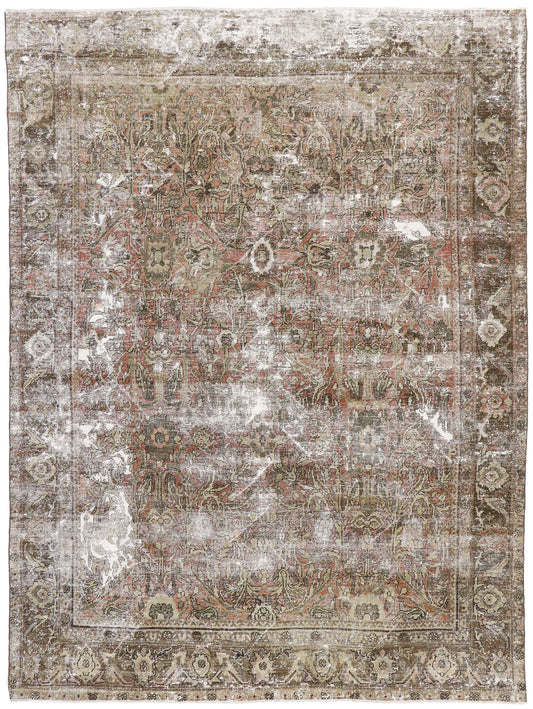 7 x 10 Antique Persian Mahal Rug 60829