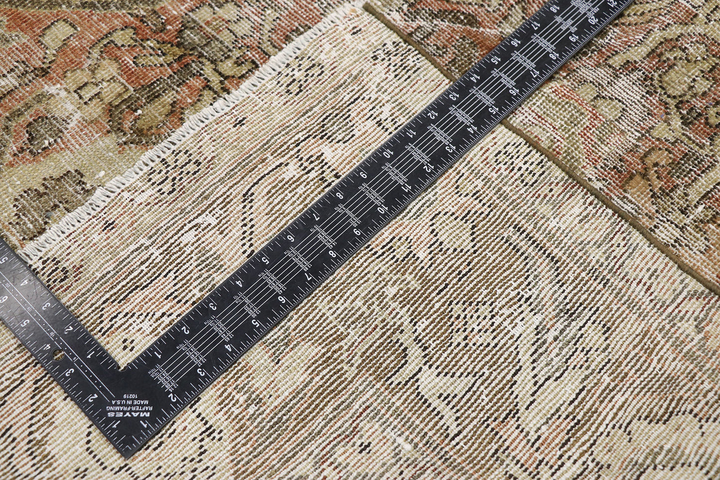 7 x 10 Antique Persian Mahal Rug 60829