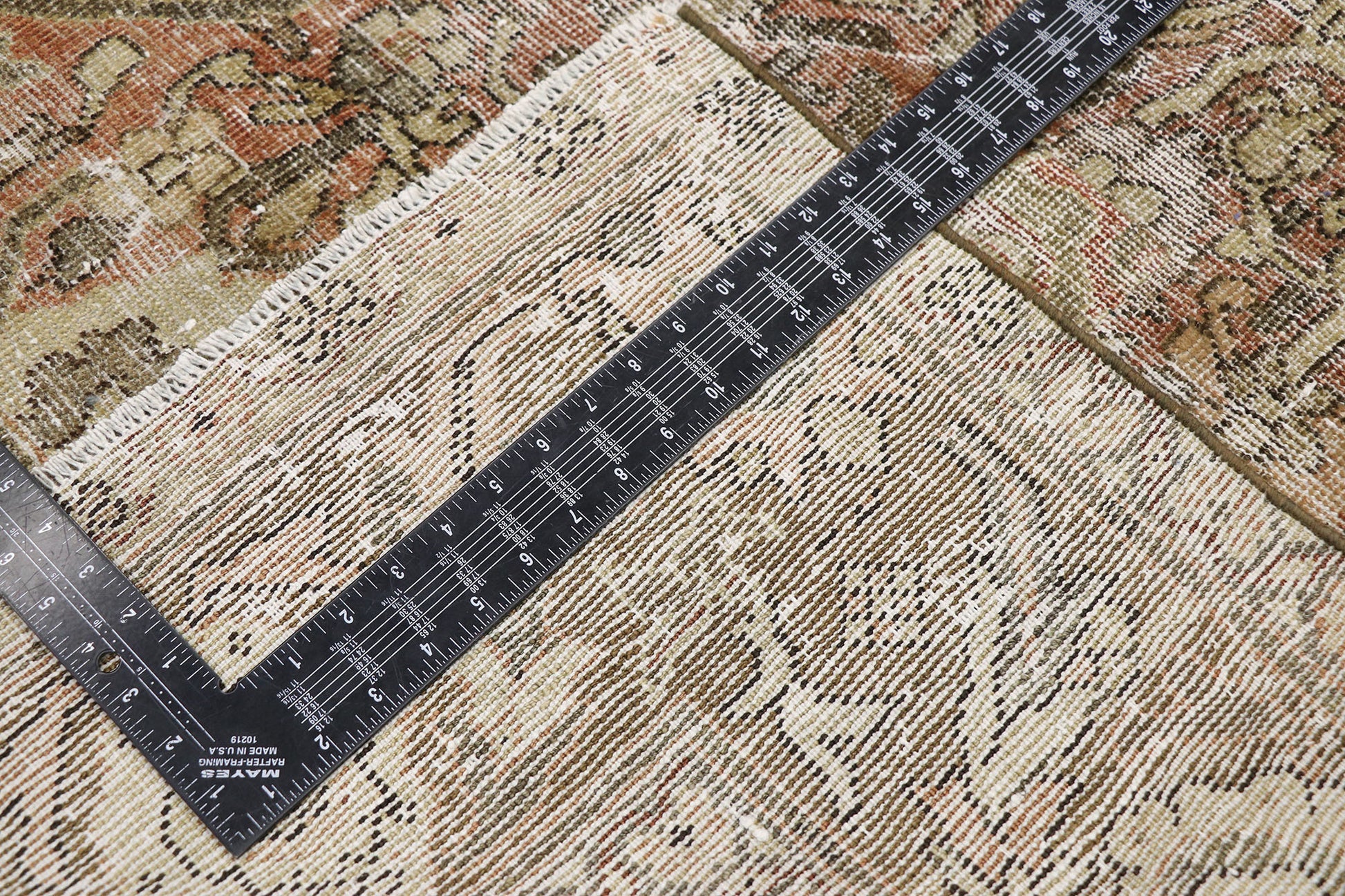 7 x 10 Antique Persian Mahal Rug 60829