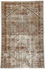 4 x 6 Antique Persian Hamadan Rug 60830