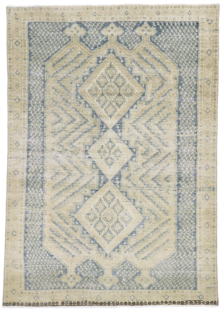 4 x 6 Antique Persian Malayer Rug 60831