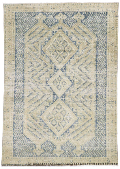 4 x 6 Antique Persian Malayer Rug 60831