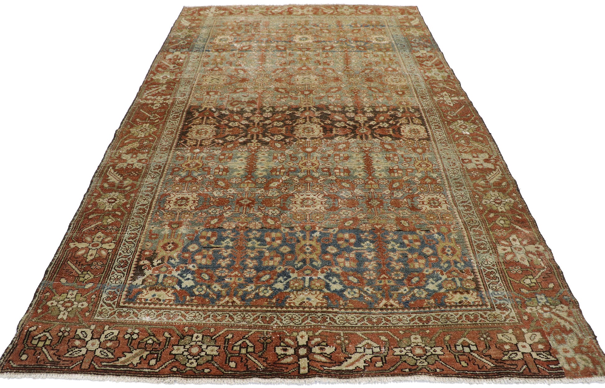 5 x 8 Antique Persian Malayer Rug 60834