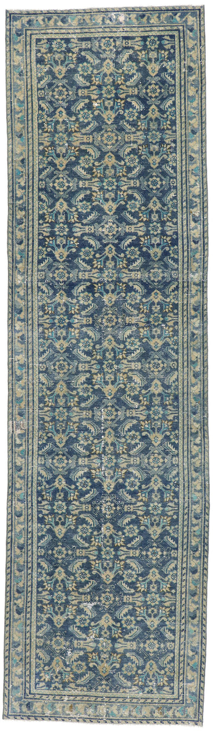 4 x 13 Antique Persian Malayer Rug 60835