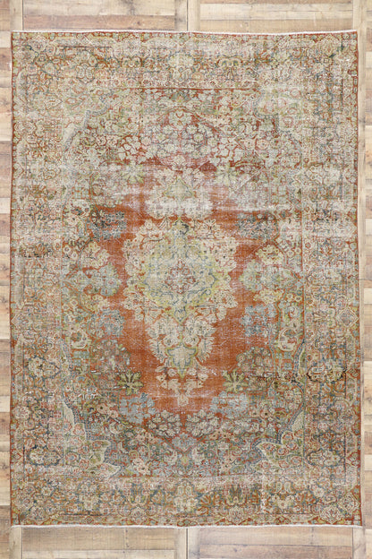 9 x 12 Antique Persian Mahal Rug 60836