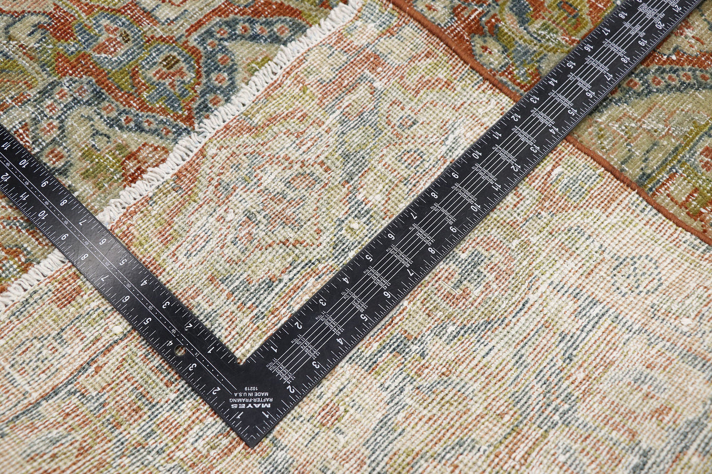 9 x 12 Antique Persian Mahal Rug 60836