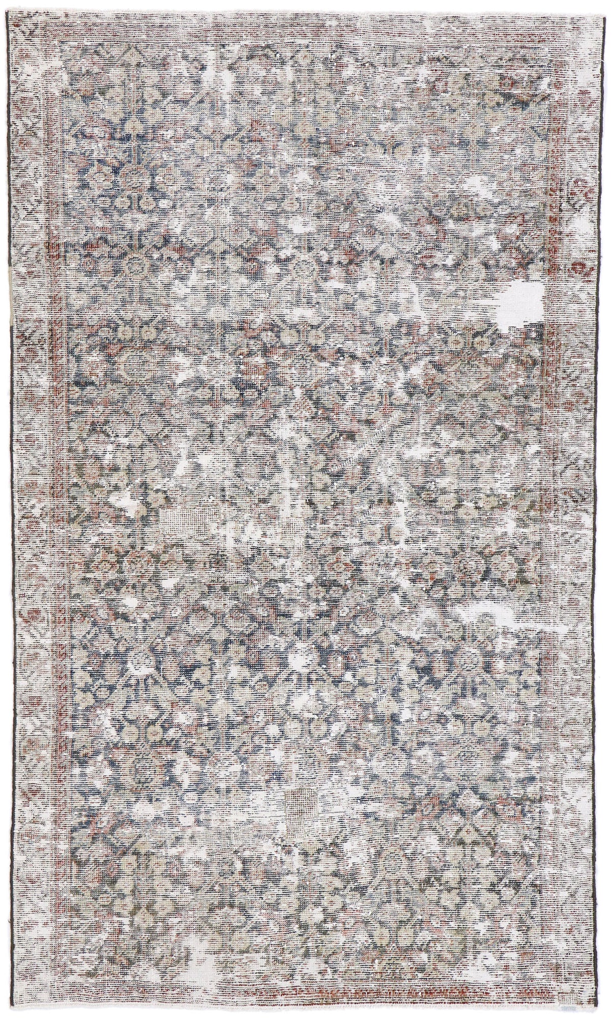 4 x 6 Antique Persian Mahal Rug 60839