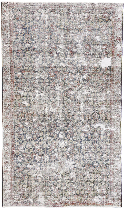 4 x 6 Antique Persian Mahal Rug 60839