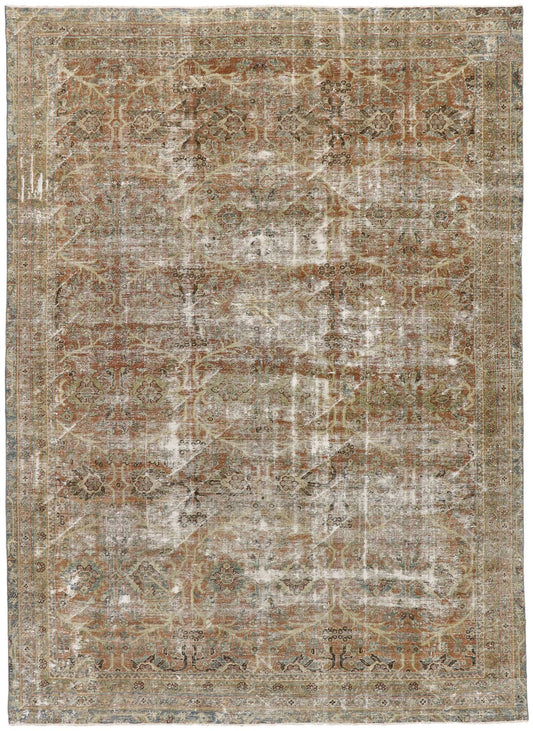 8 x 12 Antique Persian Mahal Rug 60843