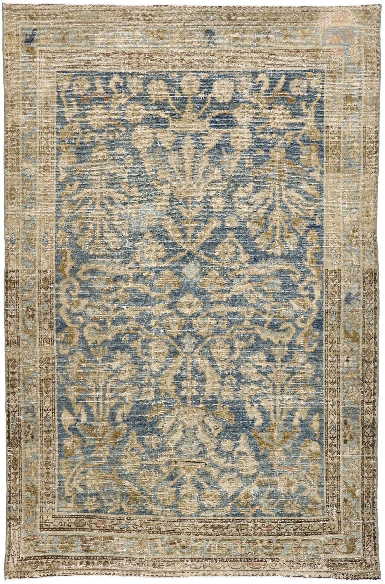 4 x 6 Antique Persian Malayer Rug 60844