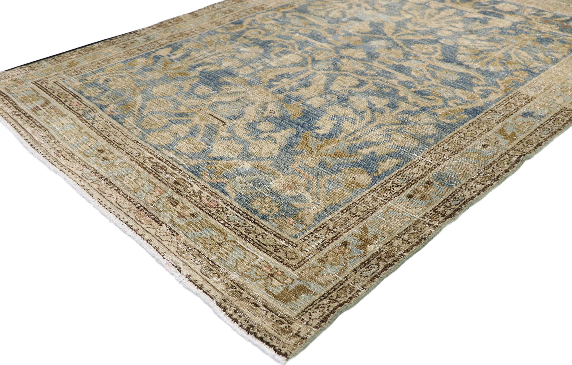 4 x 6 Antique Persian Malayer Rug 60844