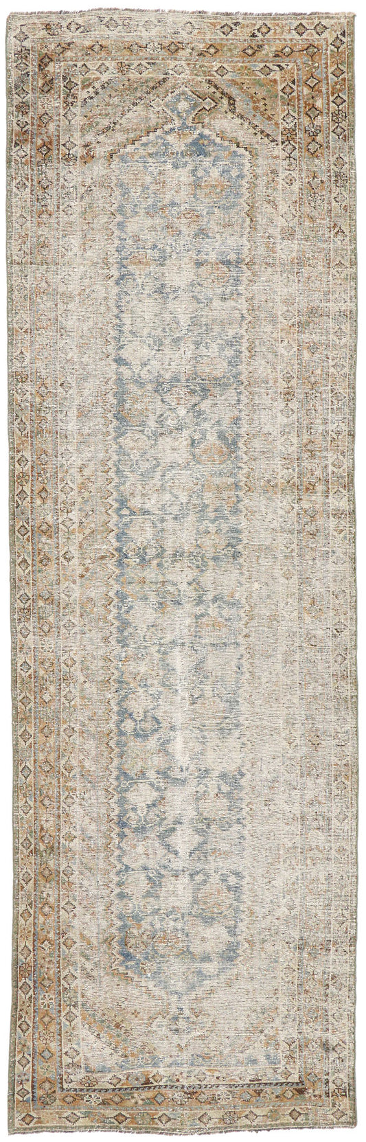 4 x 11 Antique Persian Malayer Runner 60848