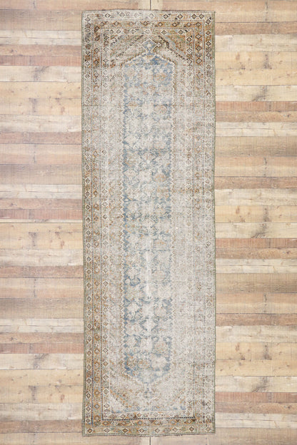 4 x 11 Antique Persian Malayer Runner 60848