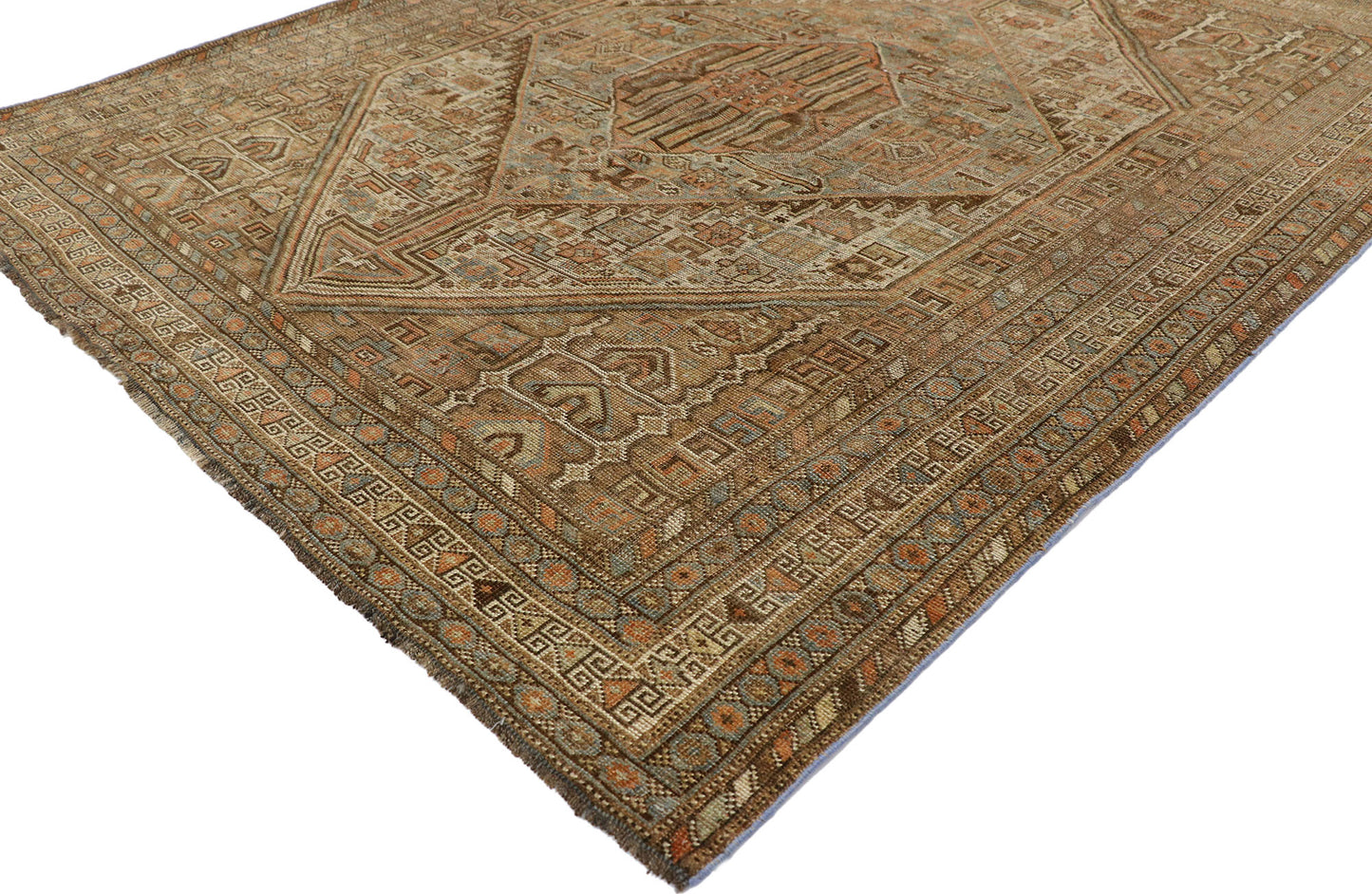 5 x 6 Antique Persian Shiraz Rug 60849